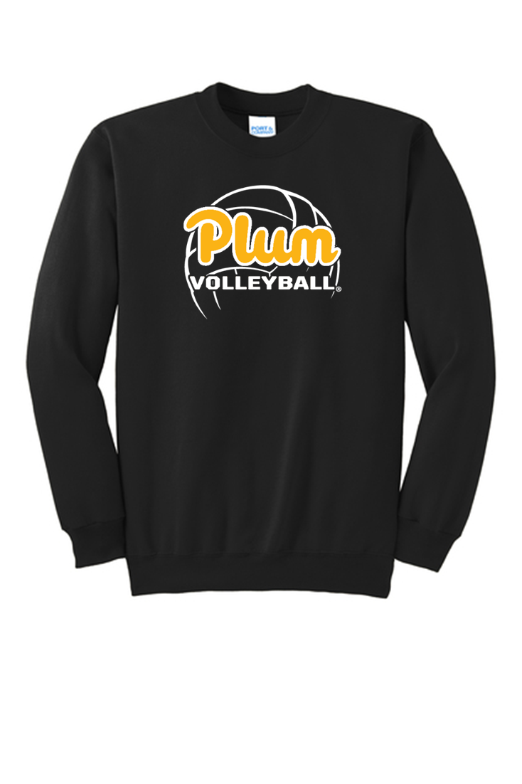 Port & Co™ Tall Essential Fleece Crewneck Sweatshirt - Volleyball