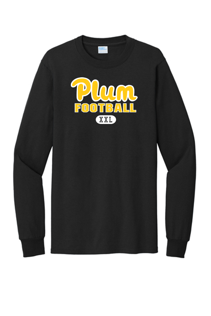 Port & Co™ Tall Long Sleeve Essential Tee - Football