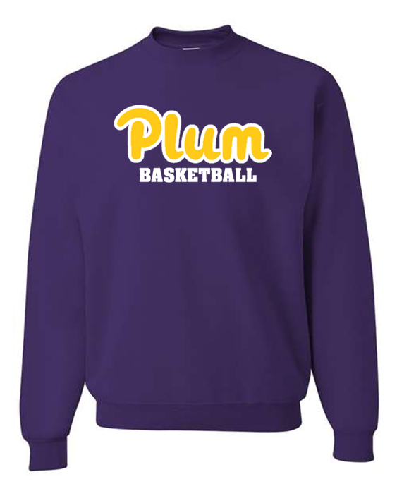 Port & Co™ Tall Essential Fleece Crewneck Sweatshirt - Basketball