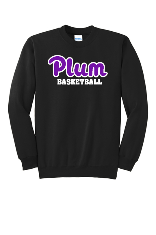 Port & Co™ Tall Essential Fleece Crewneck Sweatshirt - Basketball