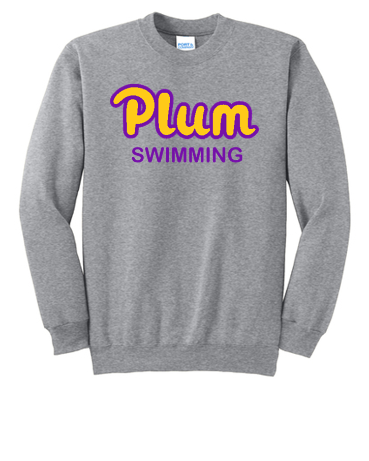 Port & Co™ Tall Essential Fleece Crewneck Sweatshirt - Swim