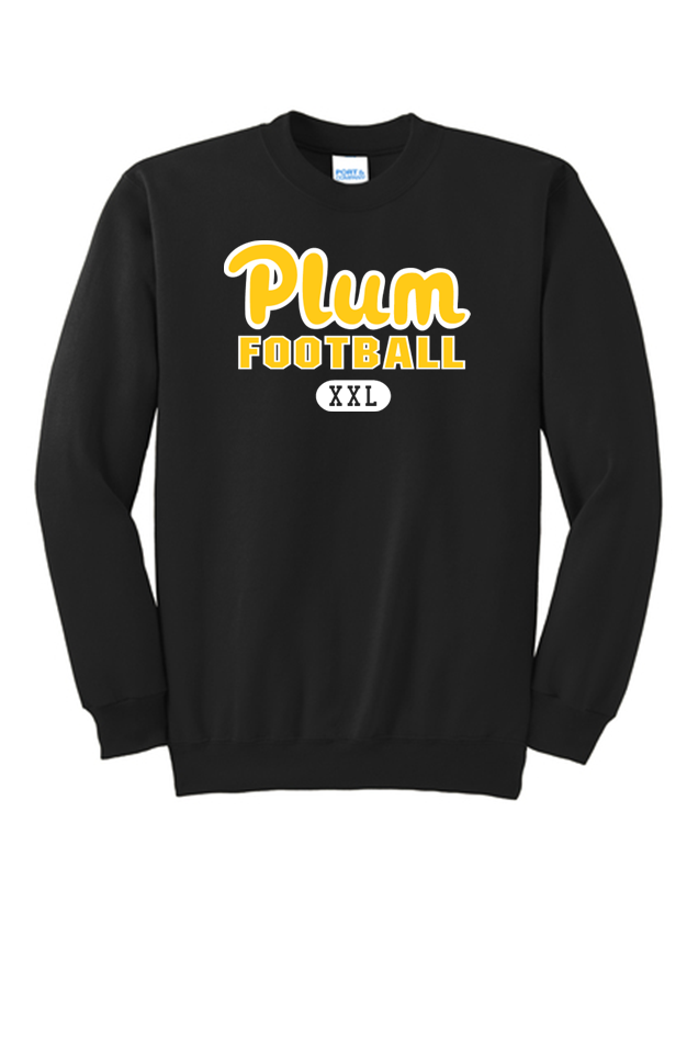 Port & Co™ Tall Essential Fleece Crewneck Sweatshirt - Football