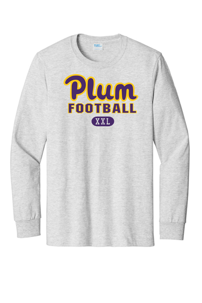 Port & Co™ Tall Long Sleeve Essential Tee - Football