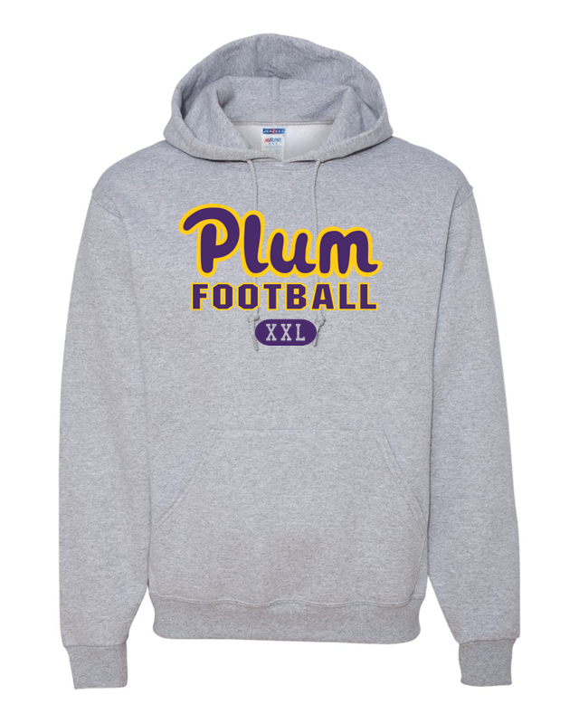 Jerzees NuBlend® Pullover Hooded Sweatshirt - Football