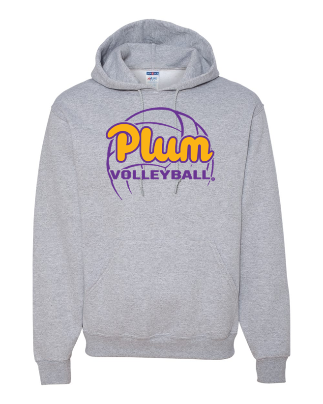 Jerzees NuBlend® Pullover Hooded Sweatshirt - Volleyball