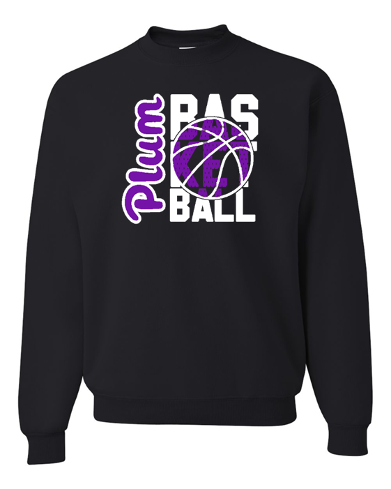 Jerzees Crewneck Sweatshirt - Basketball