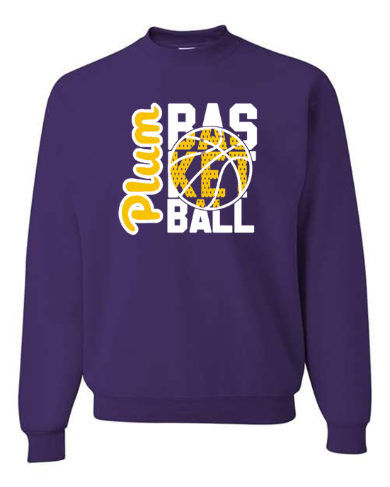 Jerzees Crewneck Sweatshirt - Basketball