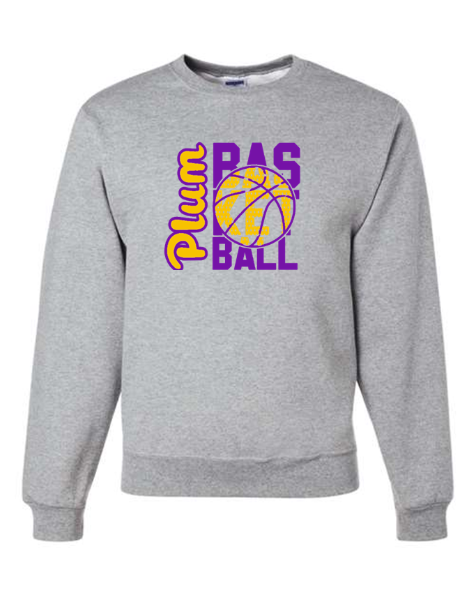 Jerzees Crewneck Sweatshirt - Basketball