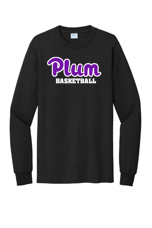 Port & Co™ Tall Long Sleeve Essential Tee - Basketball