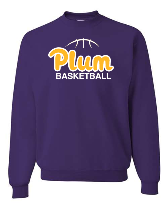 Port & Co™ Tall Essential Fleece Crewneck Sweatshirt - Basketball