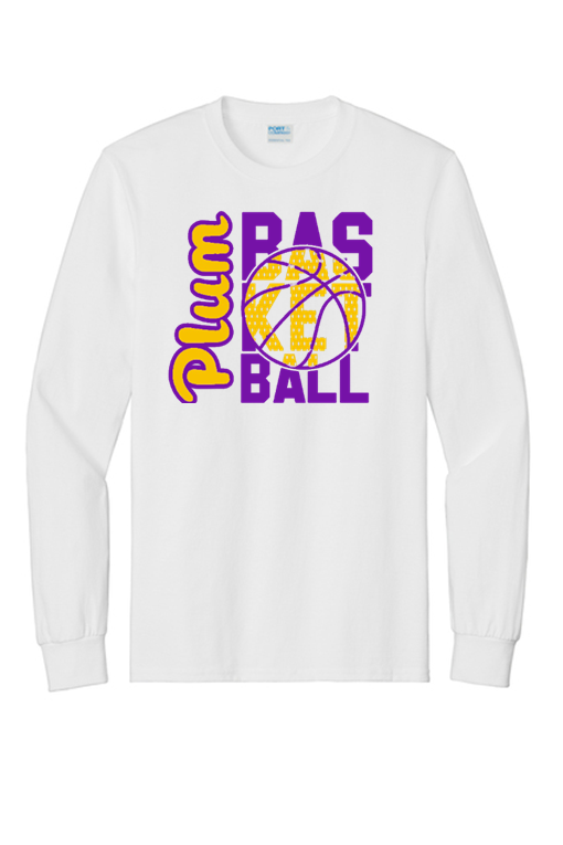 Port & Co™ Tall Long Sleeve Essential Tee - Basketball