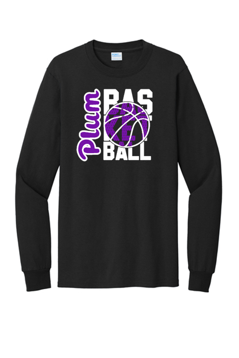 Port & Co™ Tall Long Sleeve Essential Tee - Basketball