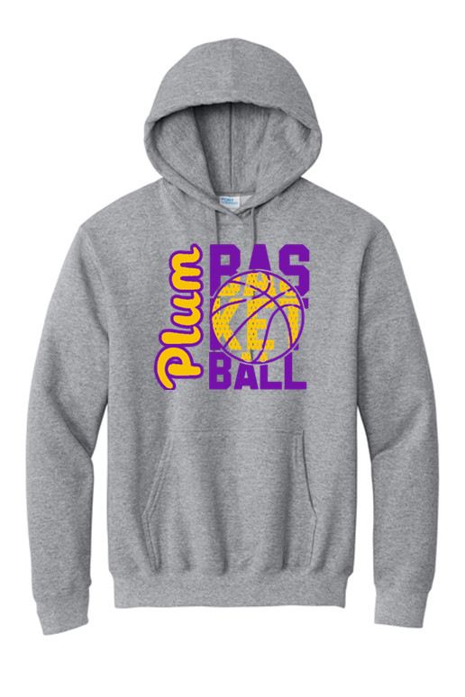Port & Co™ Tall Essential Fleece Pullover Hooded Sweatshirt - Basketball