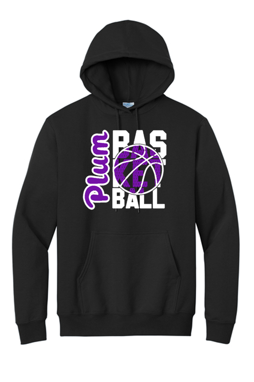 Port & Co™ Tall Essential Fleece Pullover Hooded Sweatshirt - Basketball