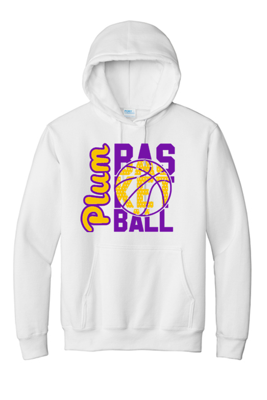 Port & Co™ Tall Essential Fleece Pullover Hooded Sweatshirt - Basketball