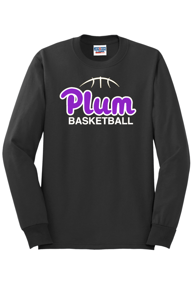 Jerzees® Dri-Power® Long Sleeve T-Shirt - Basketball
