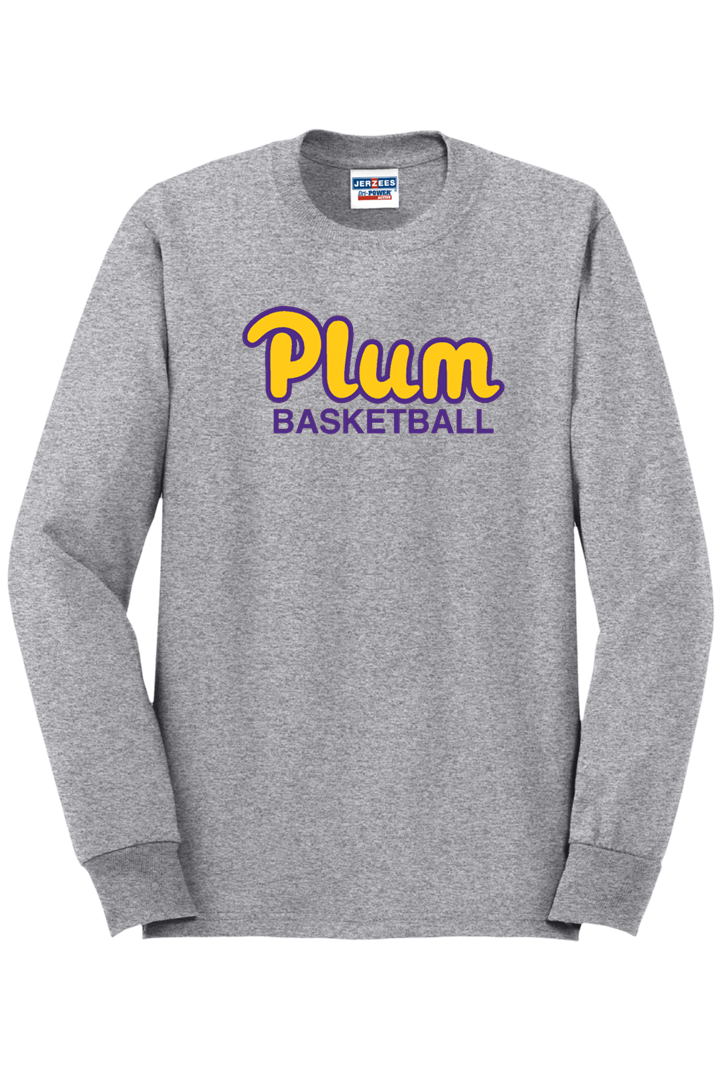 Jerzees® Dri-Power® Long Sleeve T-Shirt - Basketball