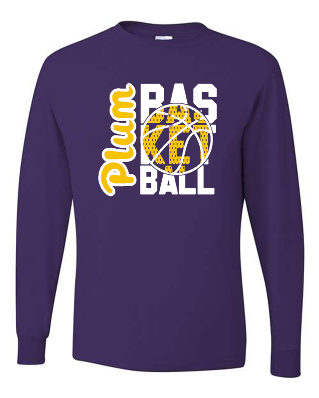 Jerzees® Dri-Power® Long Sleeve T-Shirt - Basketball