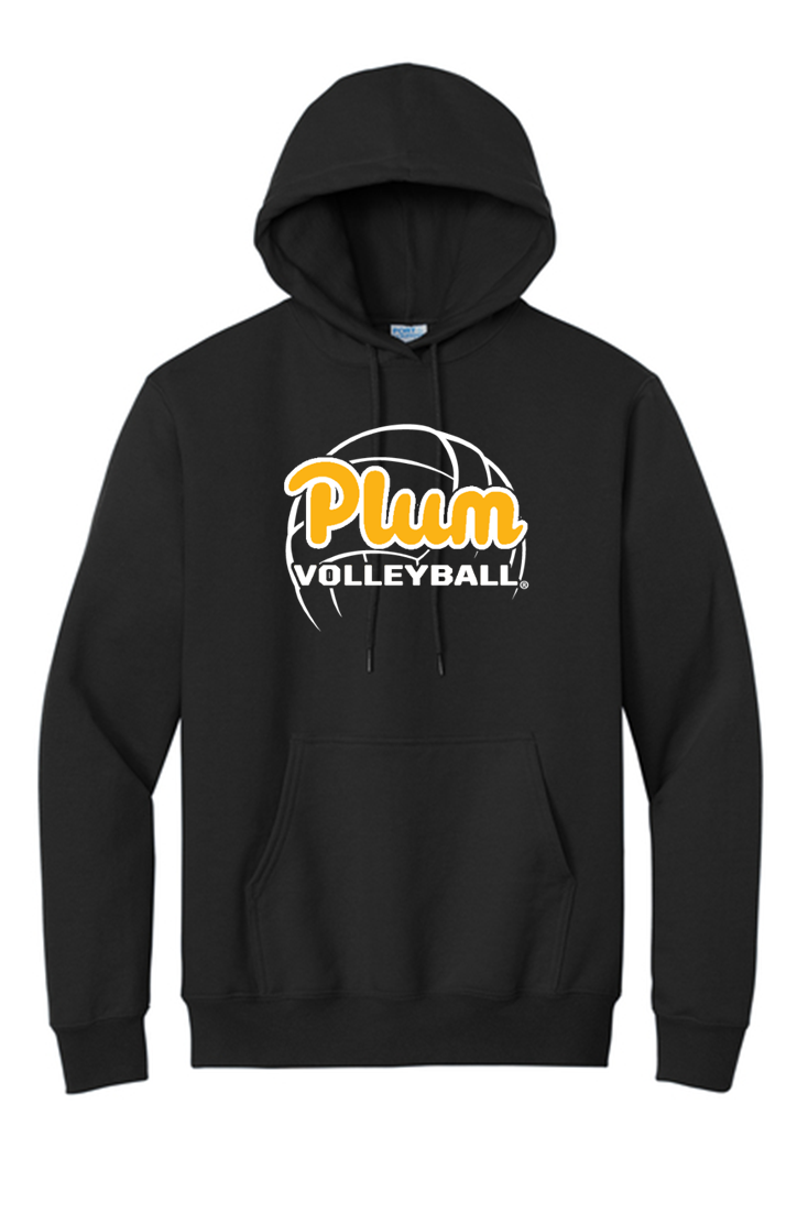Port & Co™ Tall Essential Fleece Pullover Hooded Sweatshirt - Volleyball