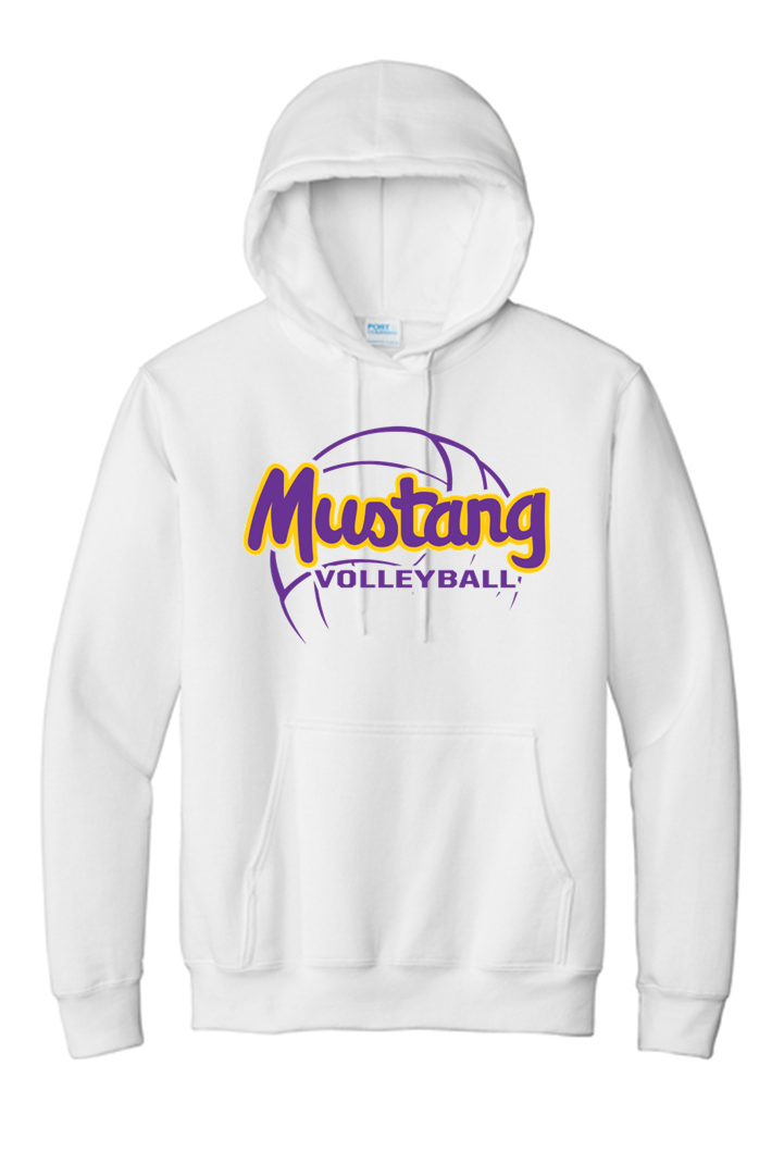 Port & Co™ Tall Essential Fleece Pullover Hooded Sweatshirt - Volleyball