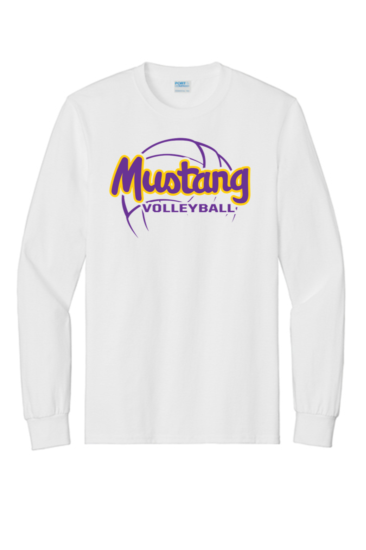 Port & Co™ Tall Long Sleeve Essential Tee - Volleyball