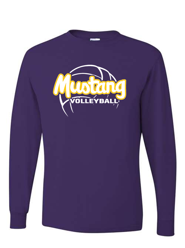 Dri-Power® Long Sleeve T-Shirt - Volleyball