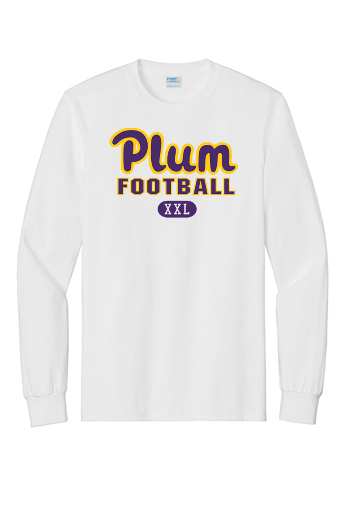 Port & Co™ Tall Long Sleeve Essential Tee - Football