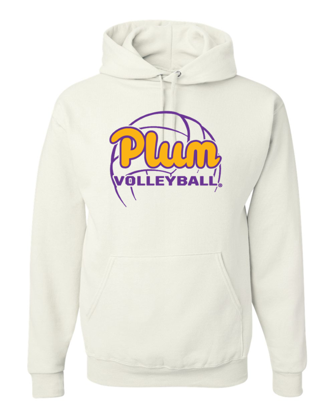 Jerzees NuBlend® Pullover Hooded Sweatshirt - Volleyball