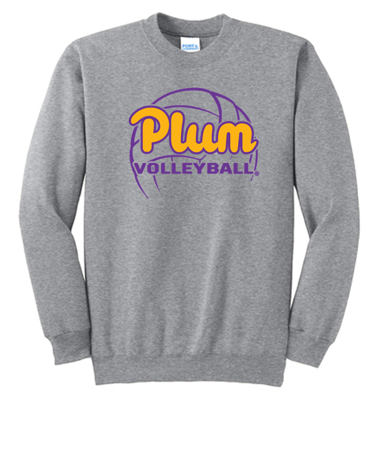 Jerzees Crewneck Sweatshirt - Volleyball