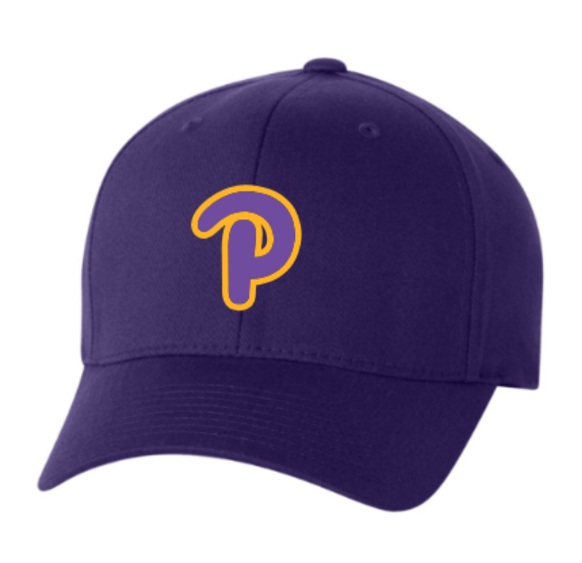 Plum "P" Hat