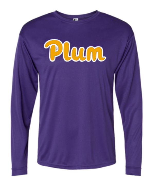 C2 Performance Long Sleeve T shirt - Purple