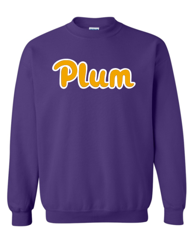 Jerzees Crewneck Sweatshirt - Plum