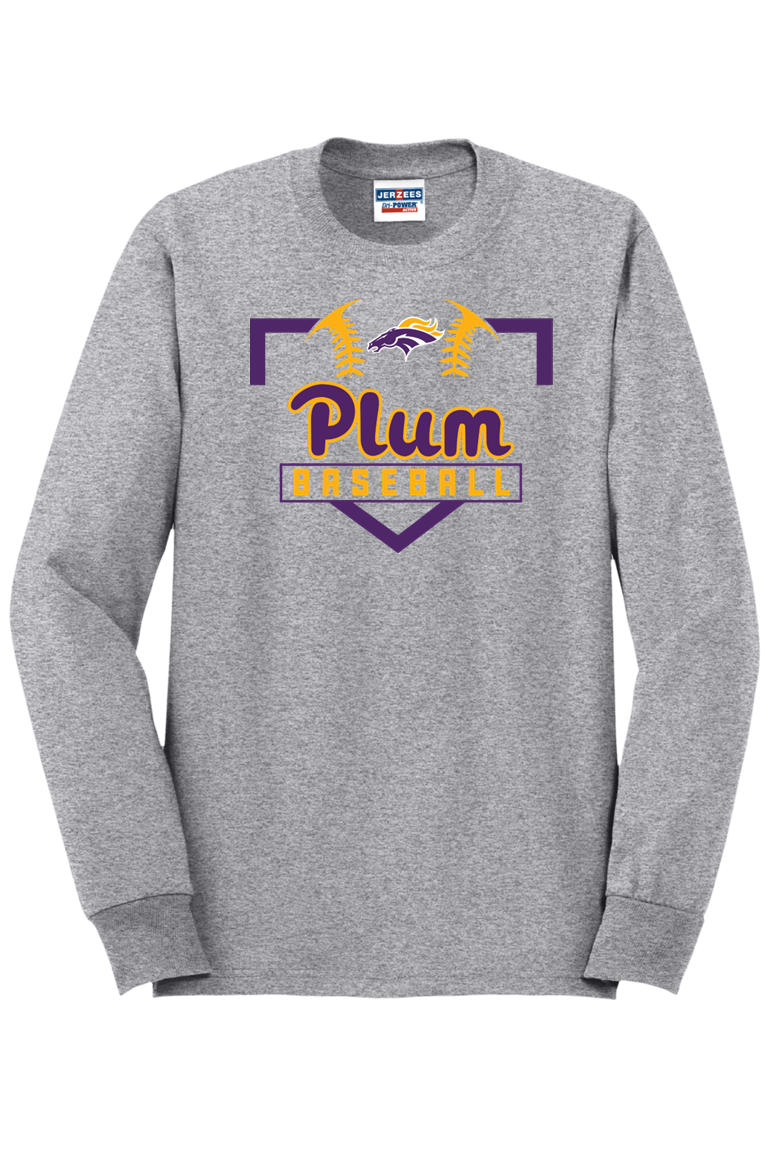 Dri-Power® Long Sleeve T-Shirt - Baseball