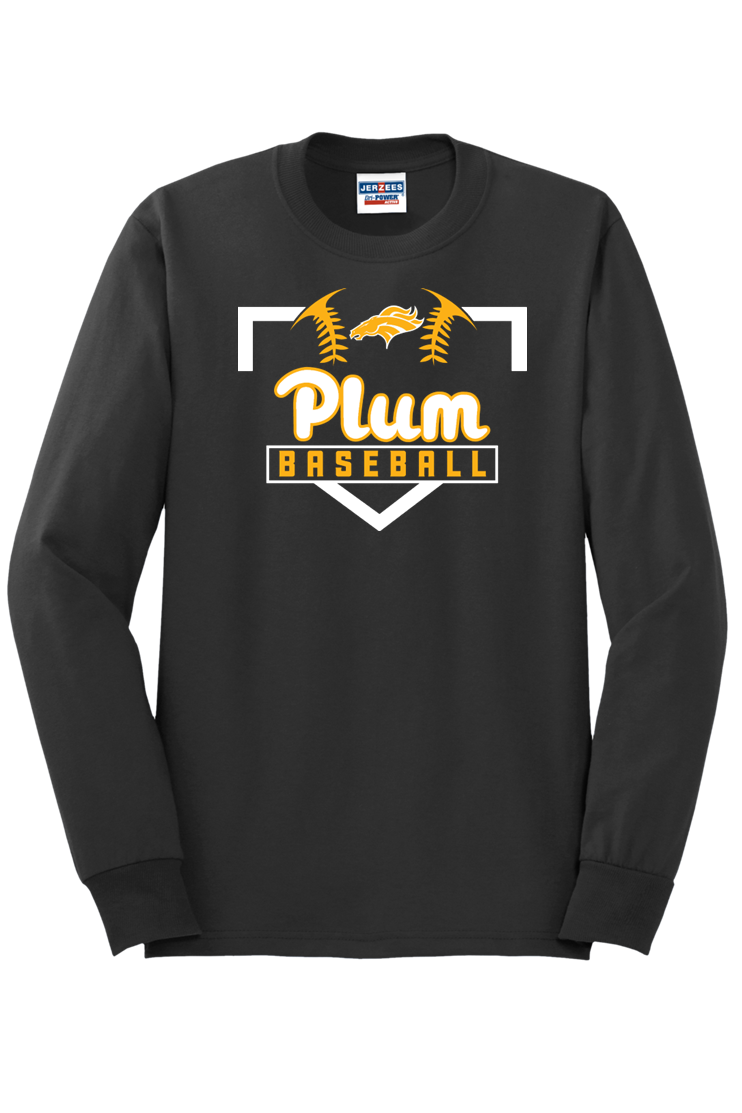 Dri-Power® Long Sleeve T-Shirt - Baseball