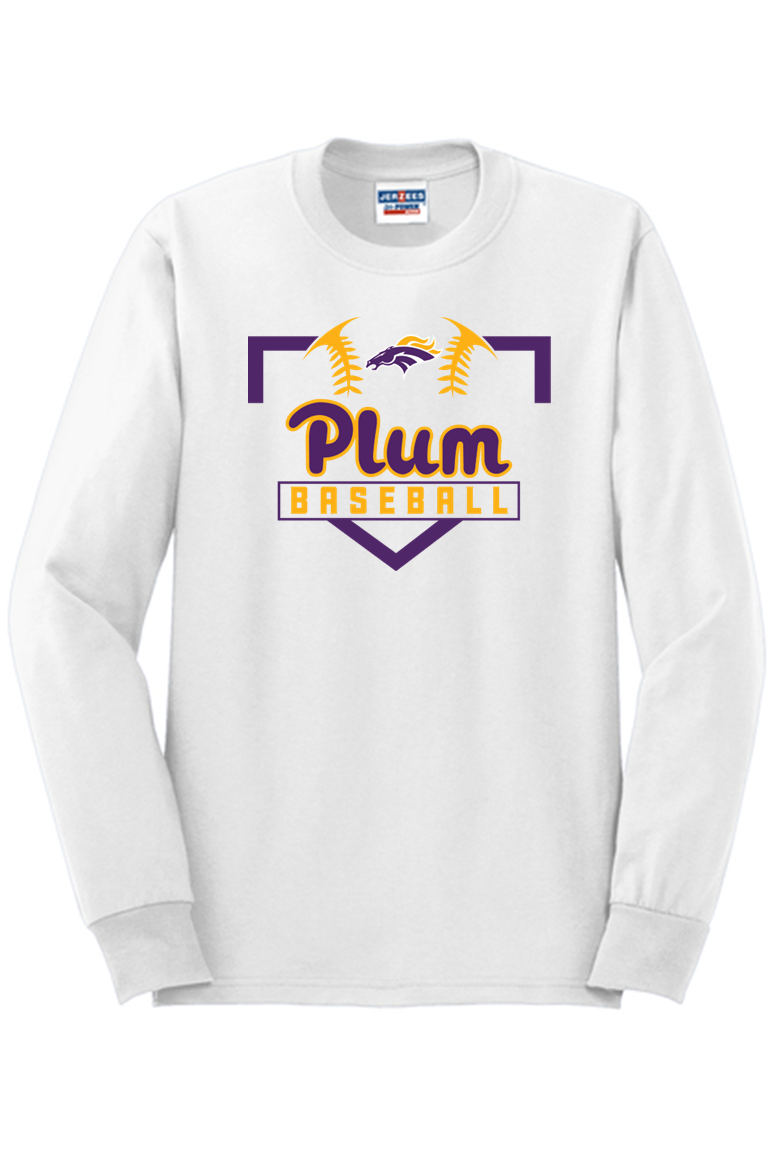 Dri-Power® Long Sleeve T-Shirt - Baseball