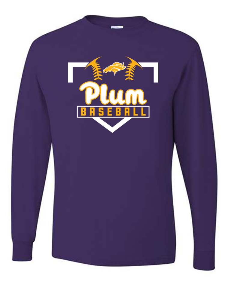 Dri-Power® Long Sleeve T-Shirt - Baseball