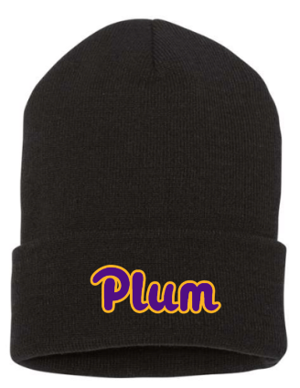 Cuffed Beanie - Embroidered