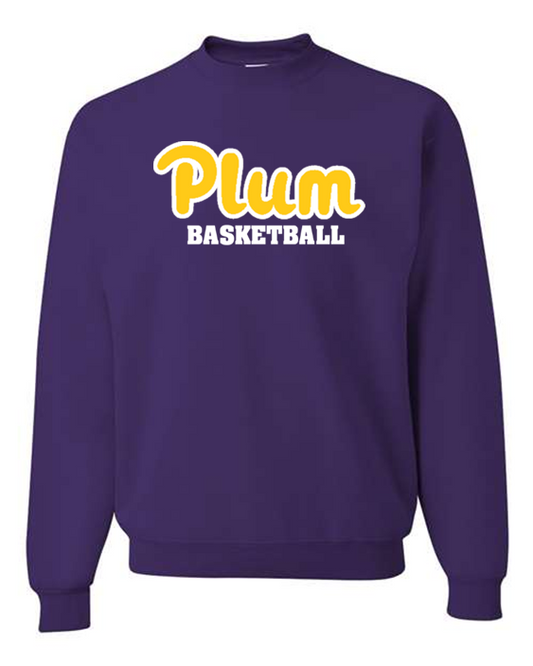 Port & Co™ Tall Essential Fleece Crewneck Sweatshirt - Basketball