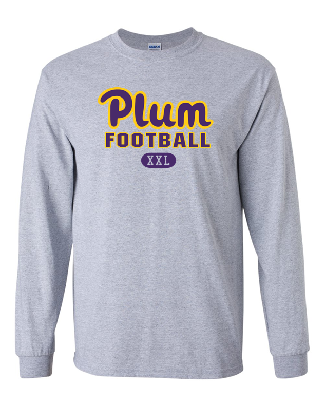 Jerzees® Dri-Power® Long Sleeve T-Shirt - Football