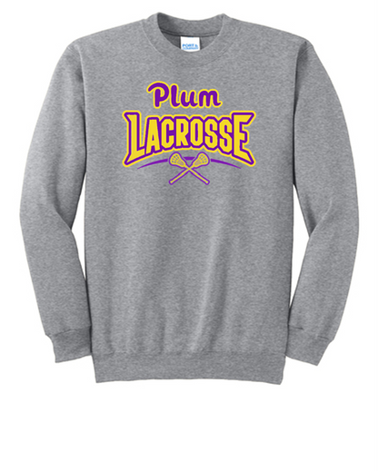 Port & Co™ Tall Essential Fleece Crewneck Sweatshirt - Lacrosse