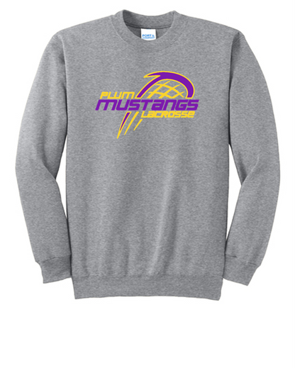Port & Co™ Tall Essential Fleece Crewneck Sweatshirt - Lacrosse
