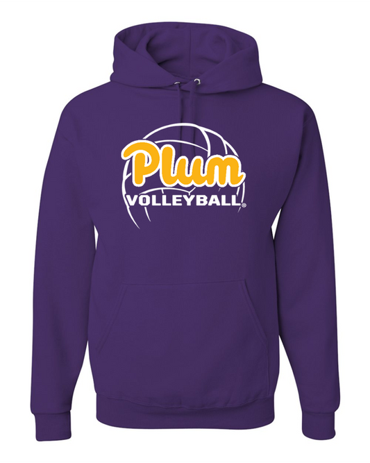 Jerzees NuBlend® Pullover Hooded Sweatshirt - Volleyball
