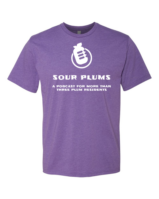 T-Shirt - Plum Sour Podcast