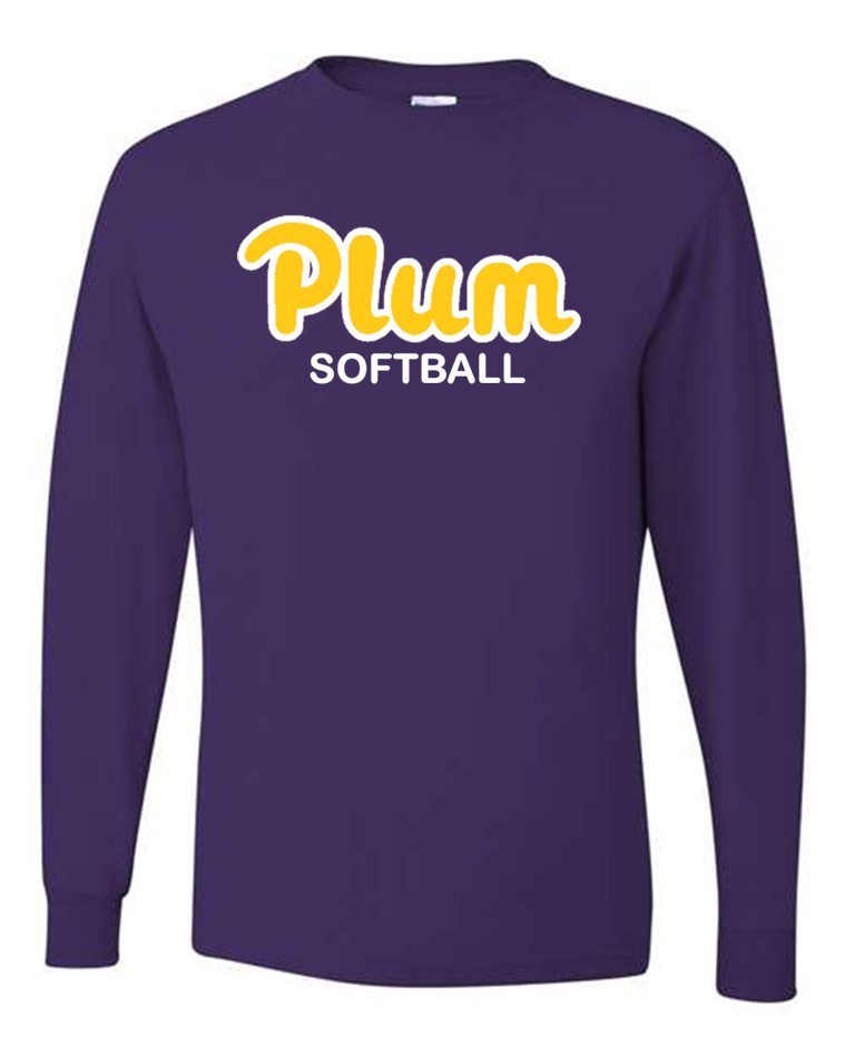 Dri-Power® Long Sleeve T-Shirt - Softball