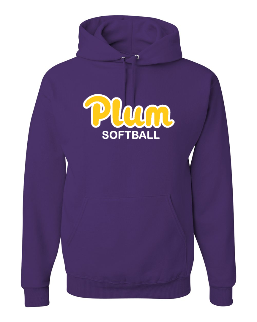 NuBlend® Pullover Hooded Sweatshirt - Softball