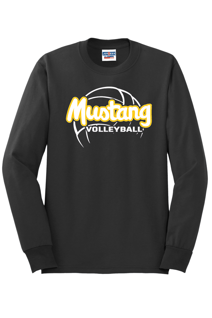 Dri-Power® Long Sleeve T-Shirt - Volleyball