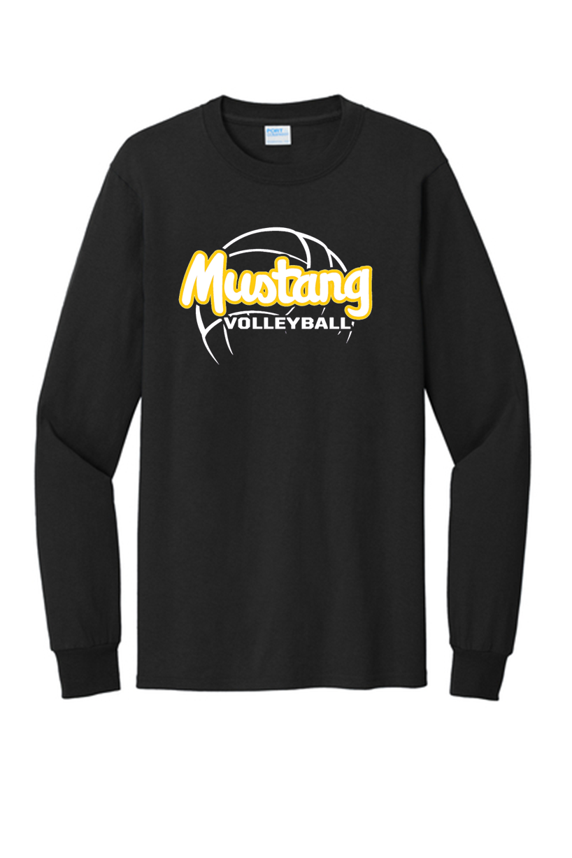 Port & Co™ Tall Long Sleeve Essential Tee - Volleyball
