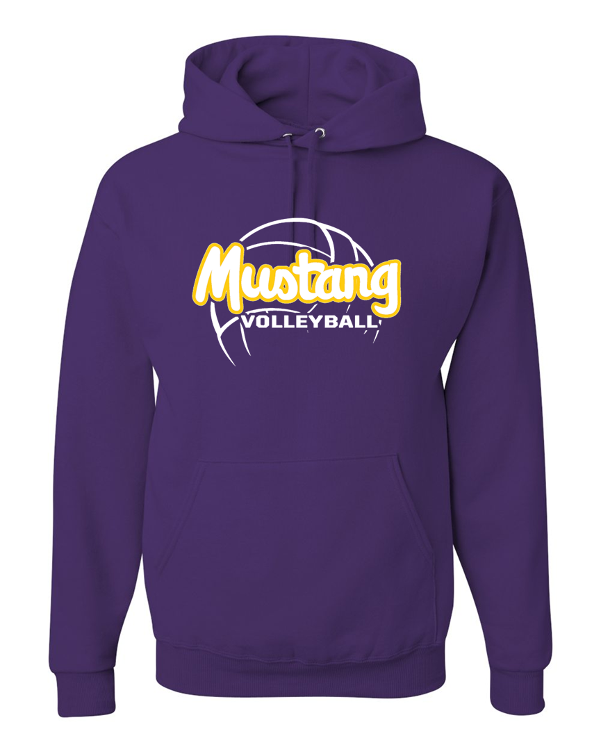 NuBlend® Pullover Hooded Sweatshirt - Volleyball