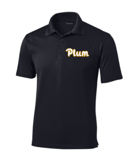 Plum Polo Shirt (Embroidered)