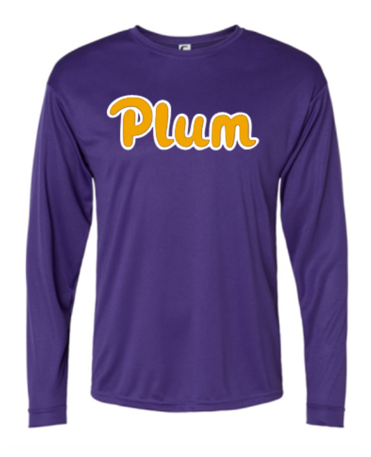 C2 Performance Long Sleeve T shirt - Purple